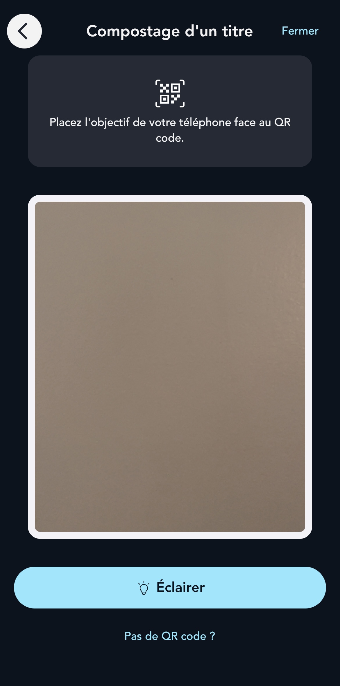 comment scanner un QR code